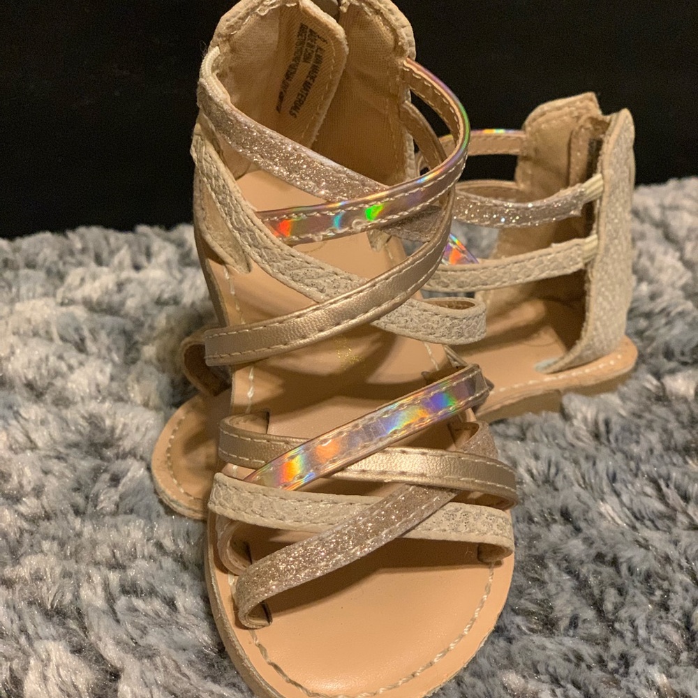 Toddler girl Cat & Jack gladiator sandal size 6